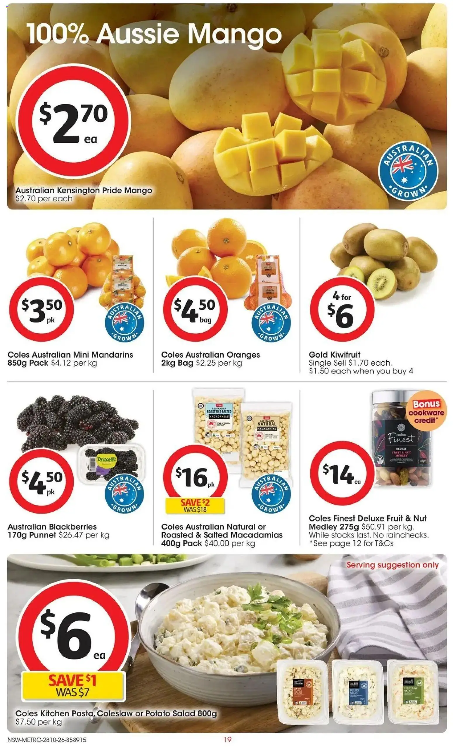 ﻿Coles catalogue valid from 28/10/2026 > Online Australia | Page: 19