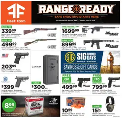 Preview of Mills Fleet Farm weekly ads valid from 08.06.2026