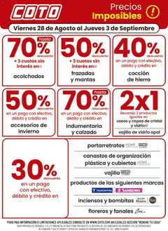 Vista previa Coto - Renova Clases válido desde el 28/08/2026