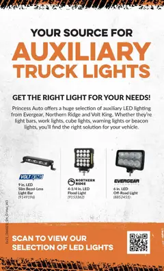 Preview of Princess Auto flyer - 2 Week Sale! from shop Princess Auto valid from Oct 6, 2026 | Page: 103 | Products: LED light, Ridge, Lighting