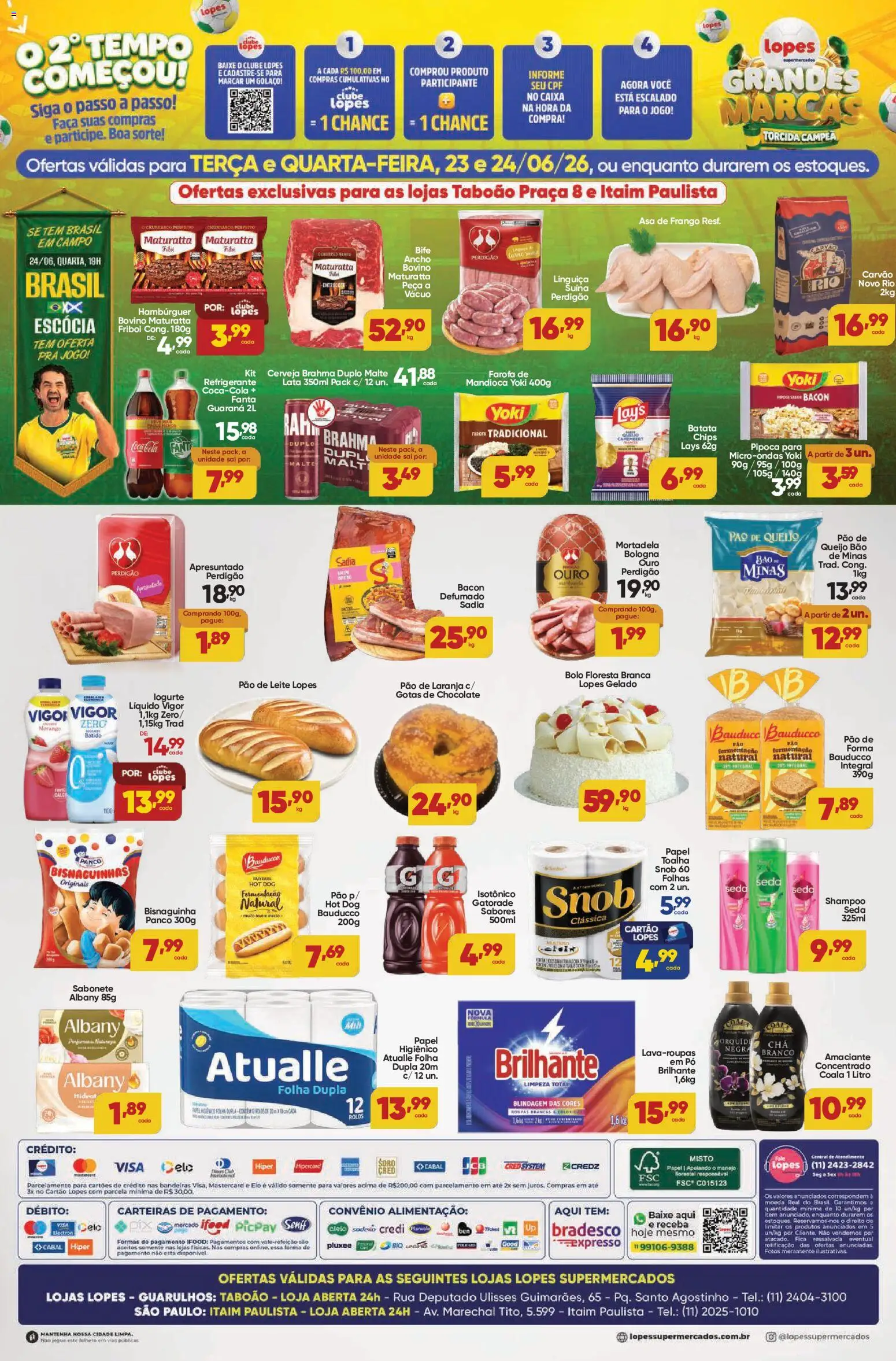 Lopes Supermercados Folheto - válido de 23/06/2026 | Página: 2