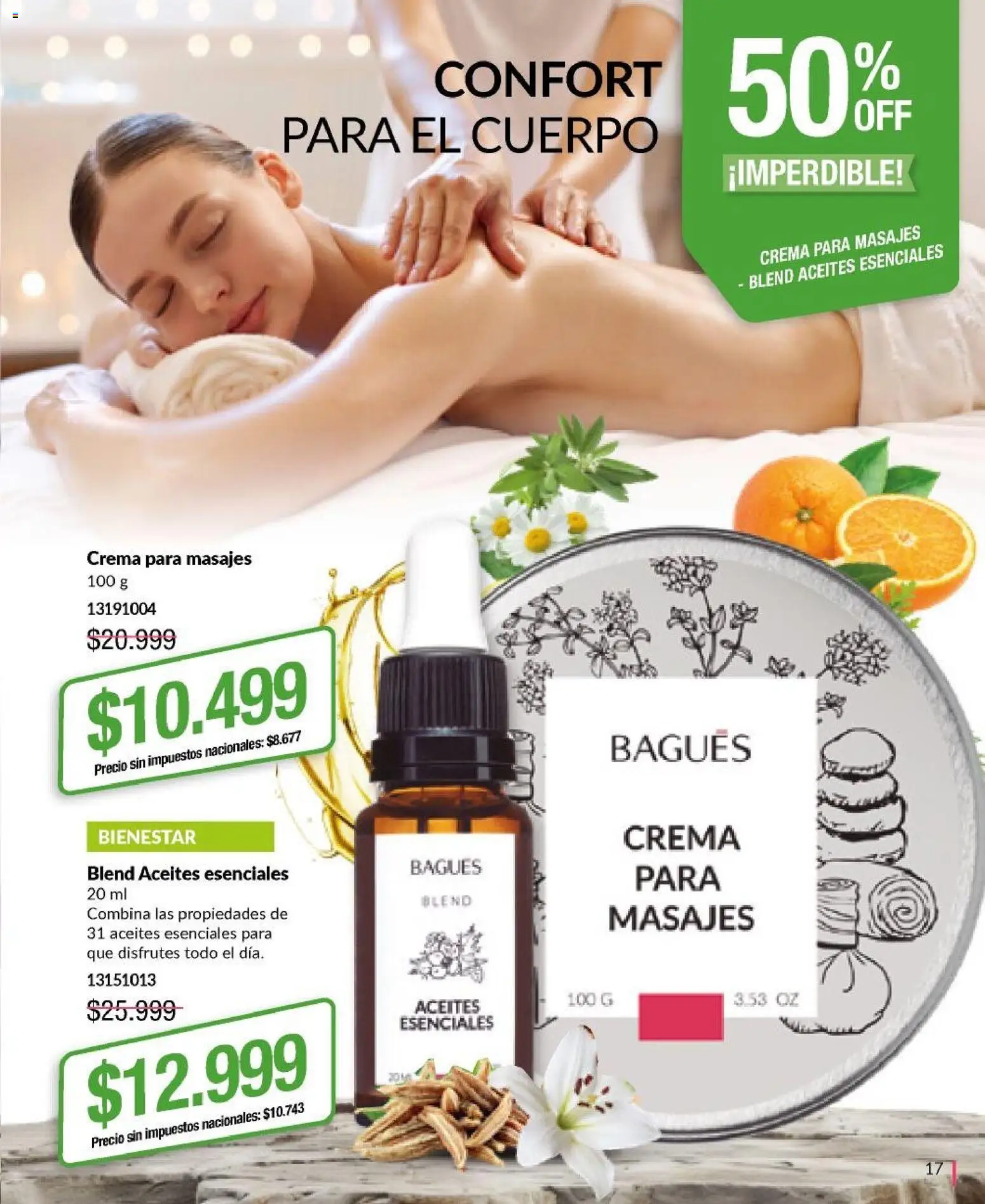 Bagués - Catálogo │ válido desde el 29/06/2026 | Página: 17 | Productos: Crema