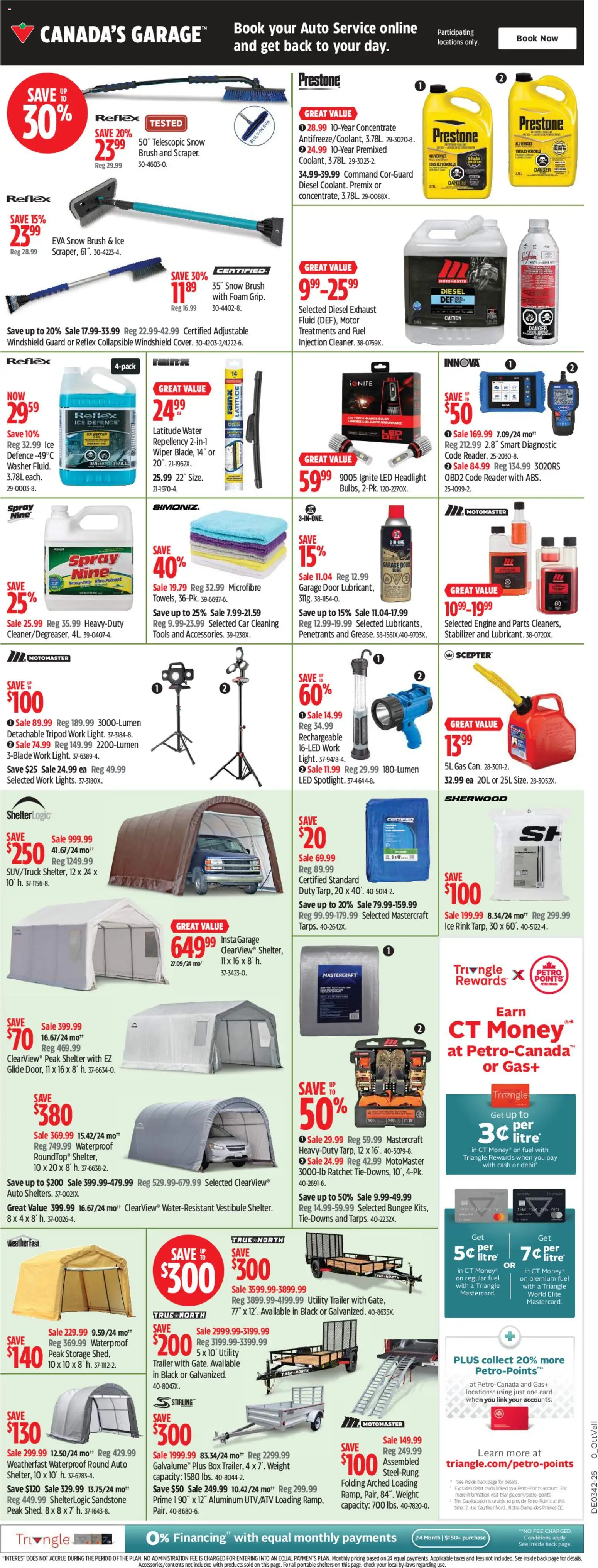 Canadian Tire flyer valid from Oct 15, 2026 | Page: 14