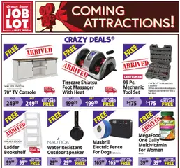 Preview of Ocean State Job Lot weekly ads valid from 10/22/2026