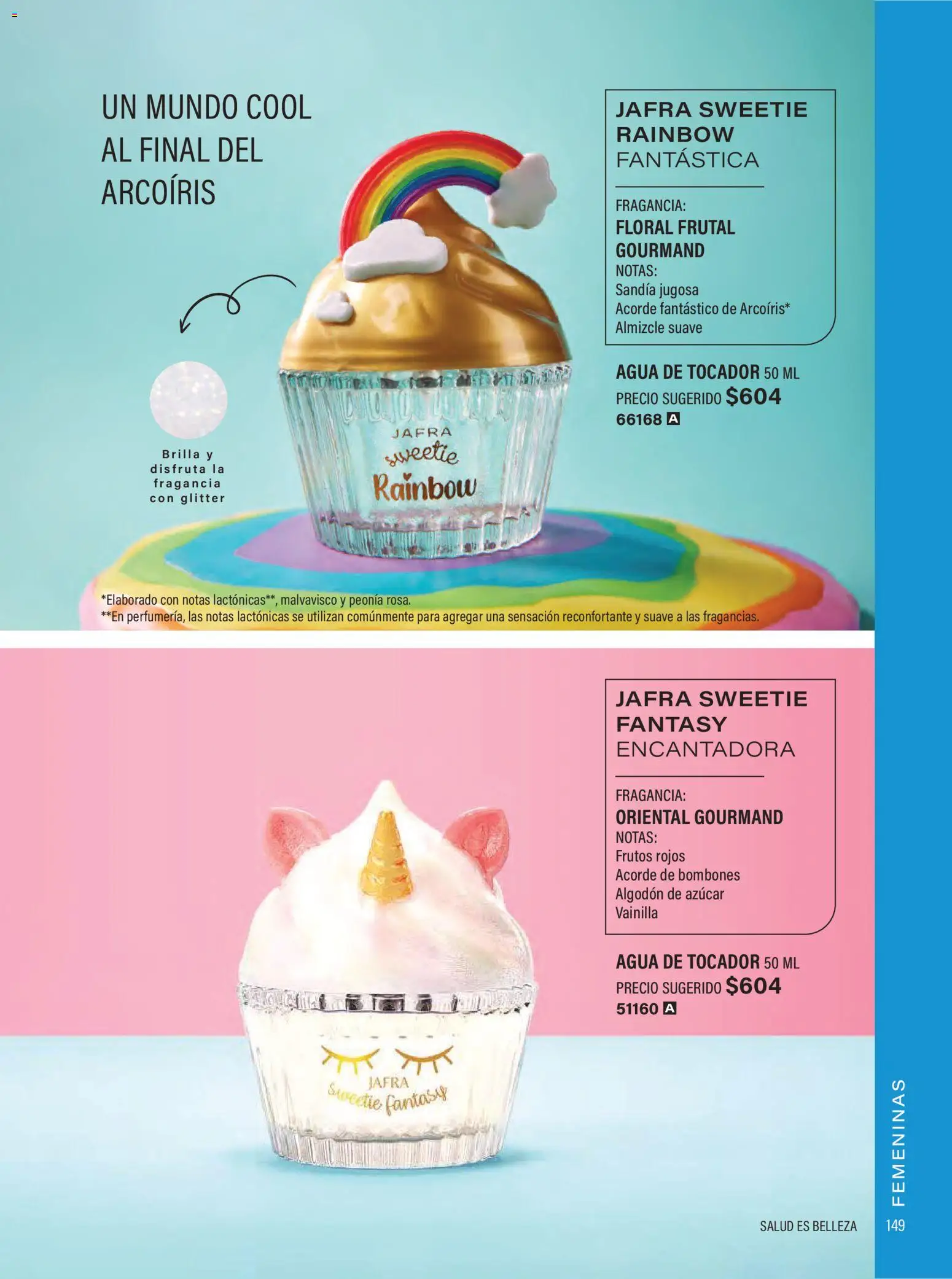 Nuevas ofertas de JAFRA válidas en toda la República Mexicana desde el 01.02.2026. ¡Encuentra las mejores ofertas en JAFRA catálogo Organizador de Ventas! | Página: 147 | Productos: Bombones, Azúcar, Sandía, Glitter