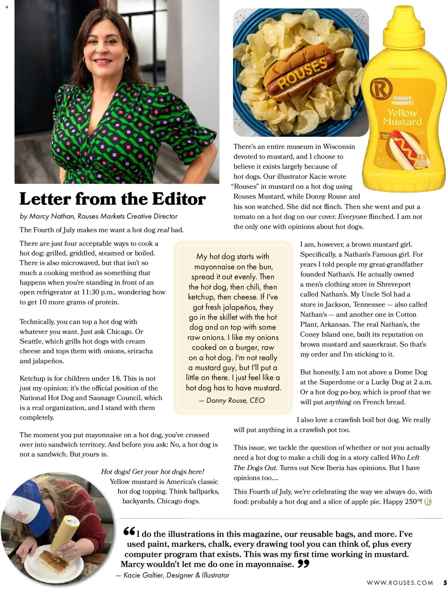 Rouses Magazine Summer 2026 - valid from 06/01/2026 | Page: 7 | Products: Ketchup, Mayonnaise, Computer, Refrigerator