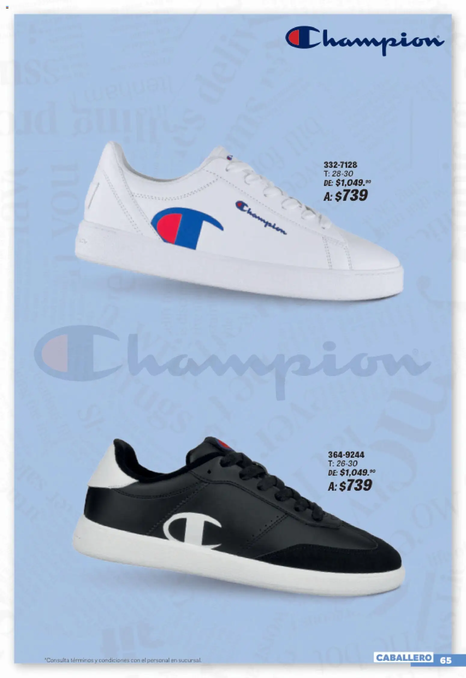 Nuevas ofertas de Andrea válidas en toda la República Mexicana desde el 19/07/2026. ¡Encuentra las mejores ofertas en Andrea catálogo Sports Week! | Página: 65