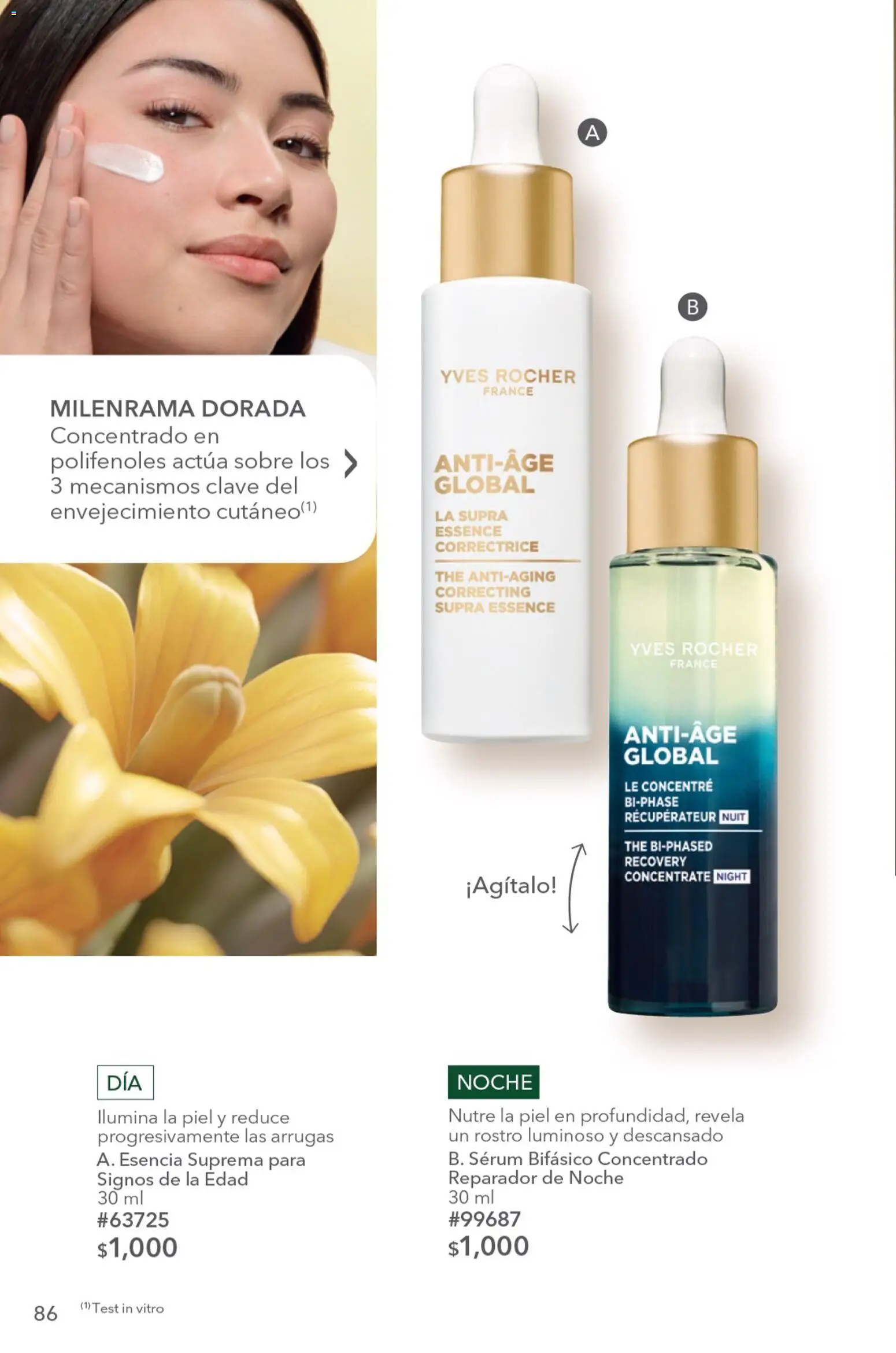 Nuevas ofertas de Yves Rocher válidas en toda la República Mexicana desde el 04/08/2026. ¡Encuentra las mejores ofertas en Yves Rocher campaña 11 2026! | Página: 90 | Productos: Serum, Sobre