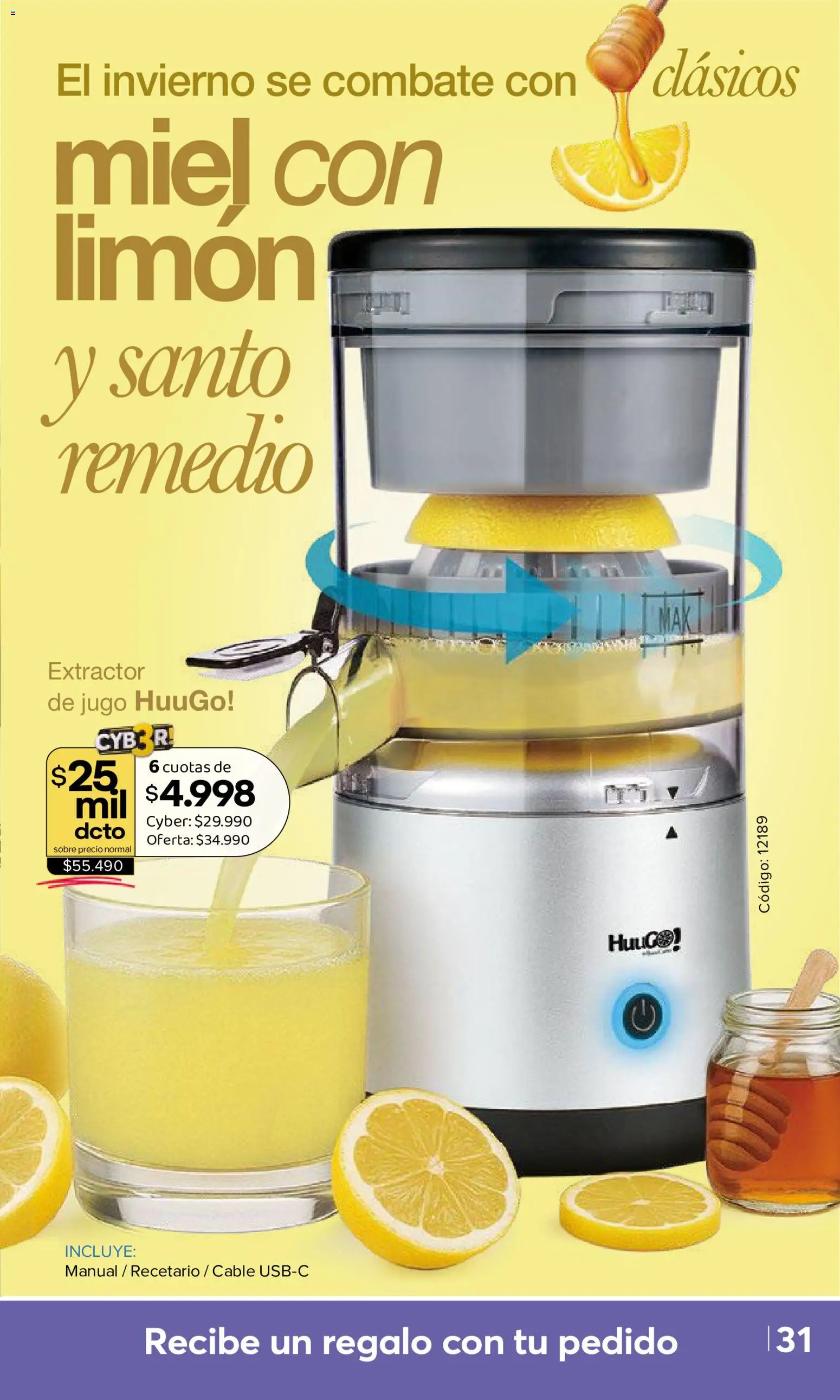 A3D Ofertas │ válido desde el 07.06.2026 | Página: 31 | Productos: Cable, Limón, Sobre, Jugo