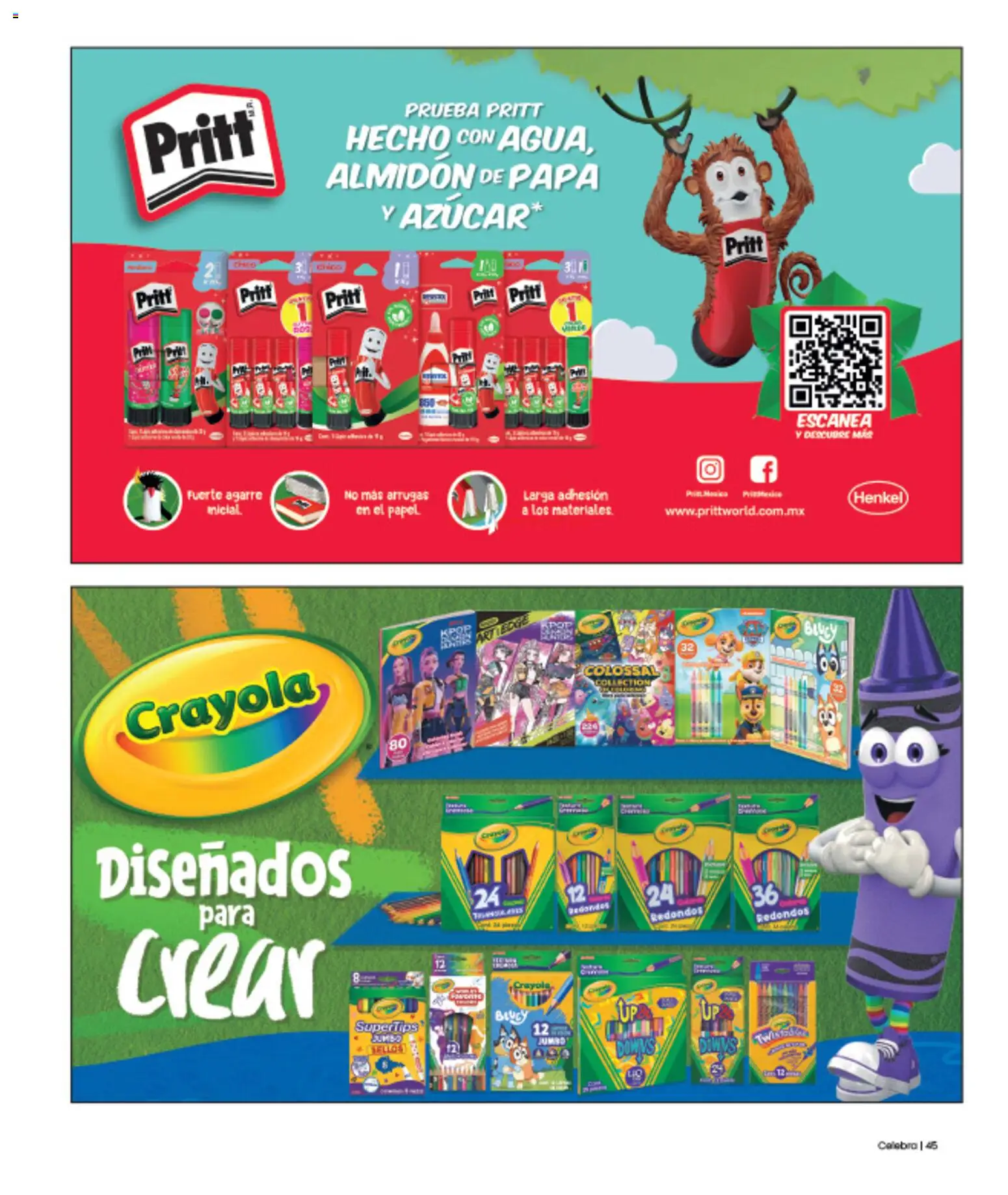 Nuevas ofertas de H-E-B válidas en toda la República Mexicana desde el 01/07/2026. ¡Encuentra las mejores ofertas en H-E-B folleto Celebra! | Página: 45 | Productos: Papa