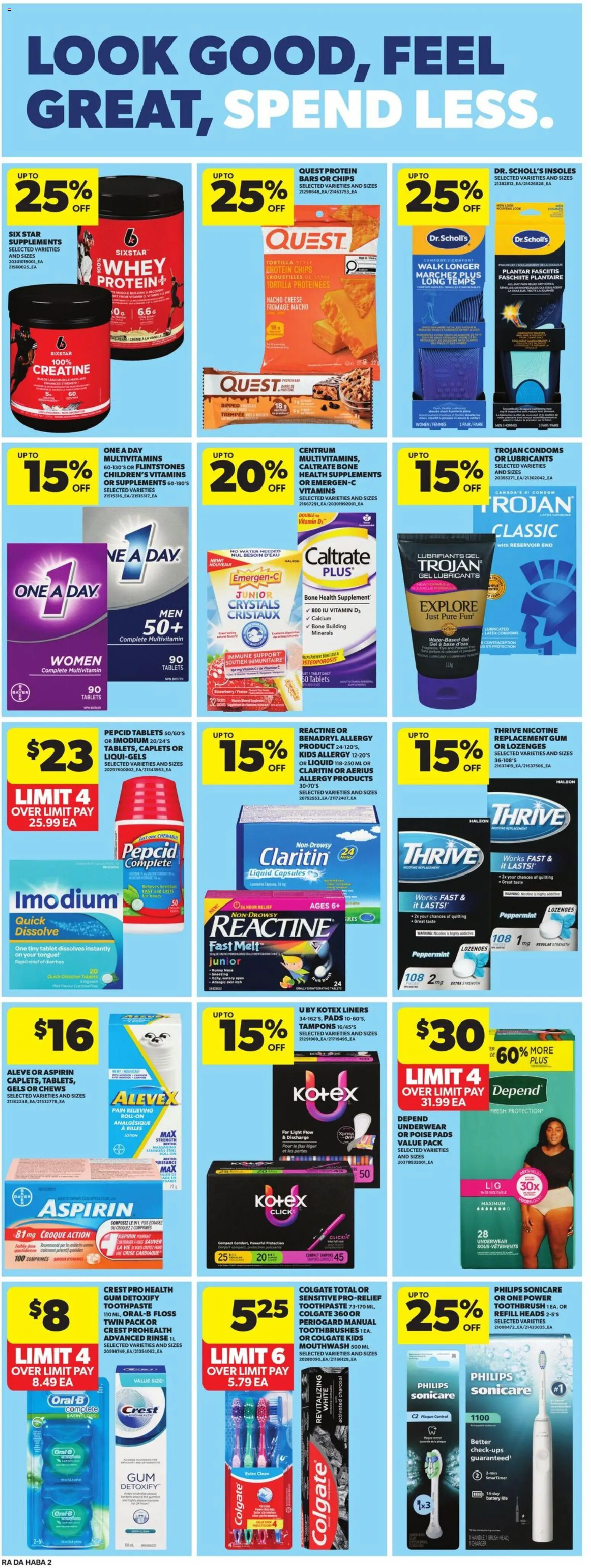 Atlantic Superstore flyer valid from Jul 2, 2026 | Page: 20 | Products: Tablet, Battery, Cheese, Underwear