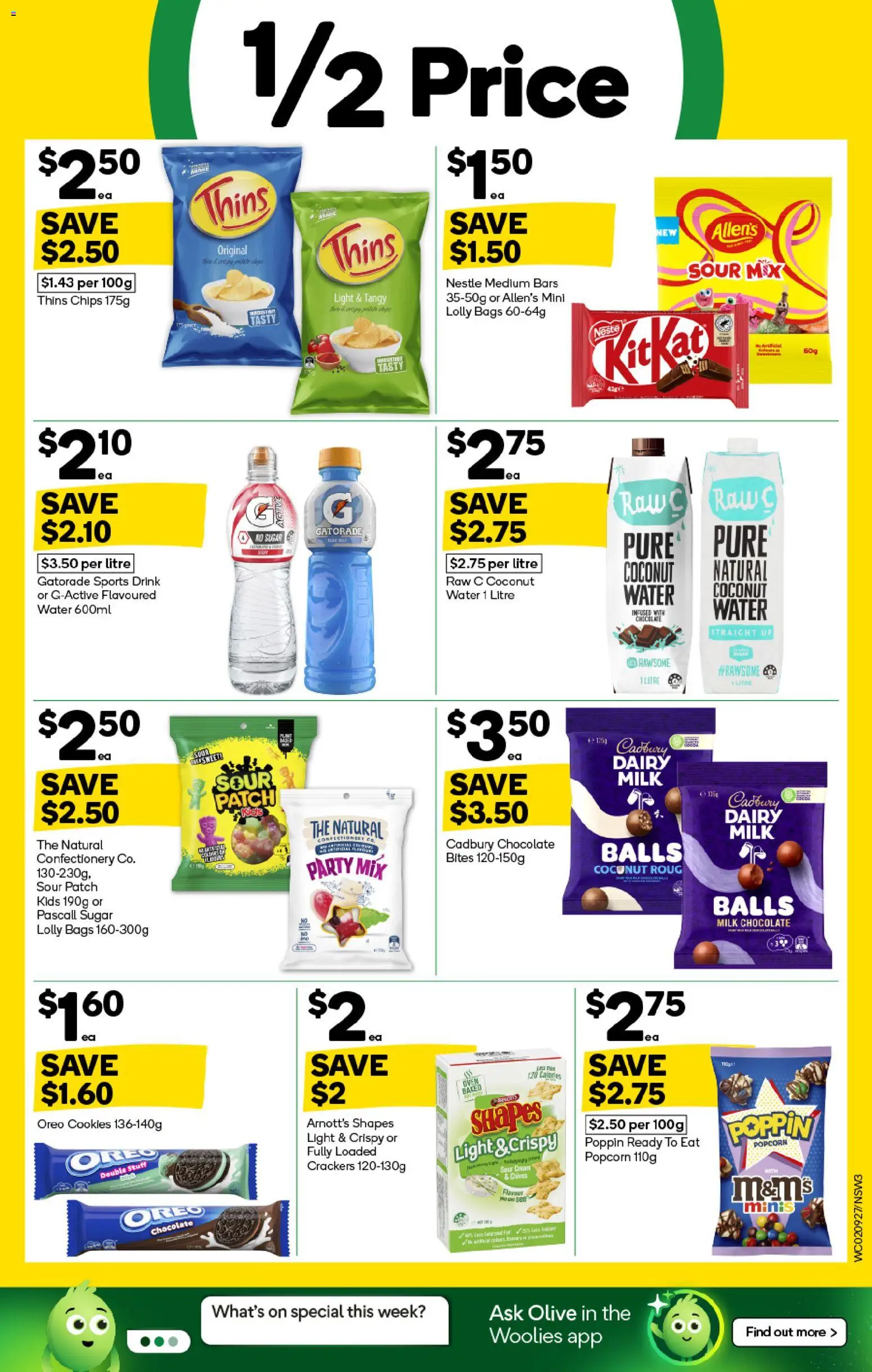 Woolworths catalogue - valid from 02/09/2026 | Page: 3 | Products: Dairy, Chocolate, Coconut, Cookies