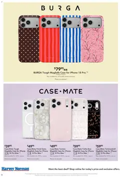 Preview of Harvey Norman September Apple - valid from 23/09/2026 | Page: 18 | Products: Floral, Phone, Iphone, Case