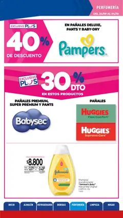 Vista previa La Anonima catálogo válido desde el 24/09/2026 | Página: 24 | Productos: Bebidas, Shampoo, Agua, Puré