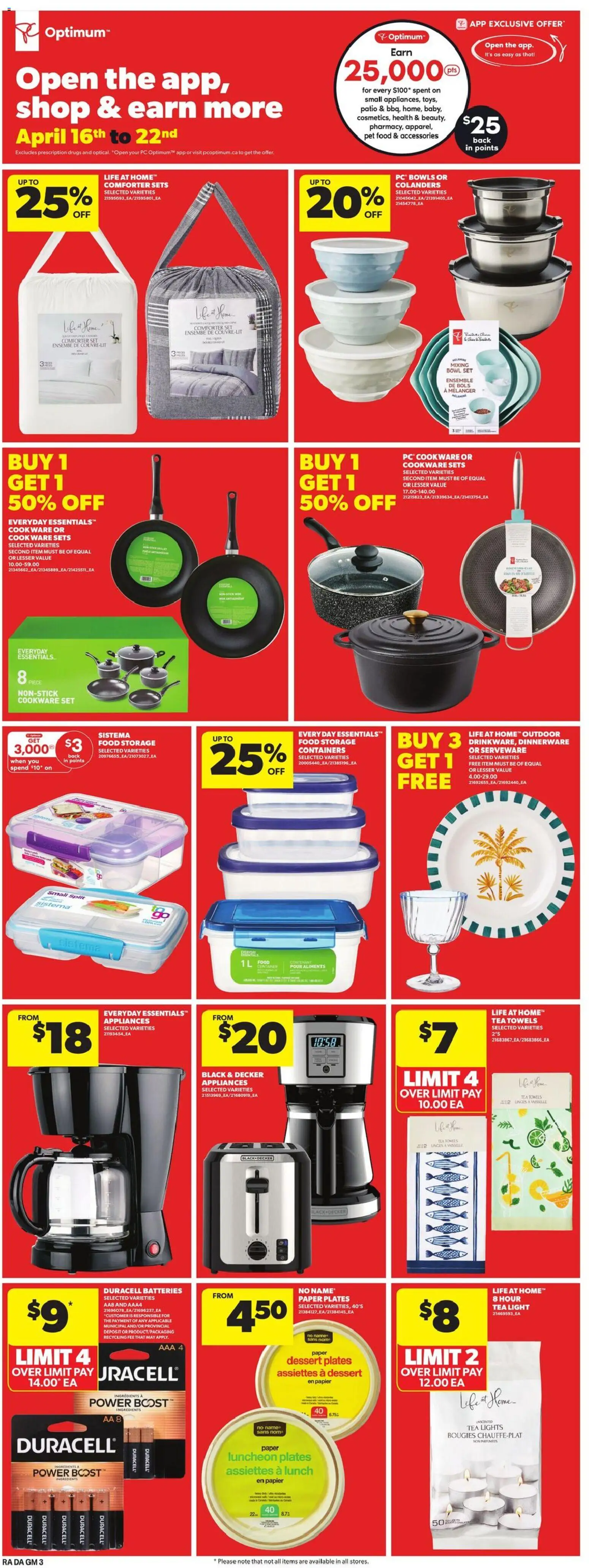 Atlantic Superstore flyer valid from 16.04.2026 | Page: 23 | Products: Tea, PC