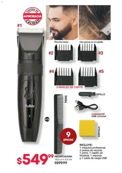 Vista previa de Fuller campaña 11 2026, nuevo folleto de la tienda, válido en México a partir del 02/09/2026 | Página: 141 | Productos: Usb, Cepillo, Cargador, Cable