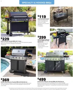 Preview of Mitre 10 The Outdoor Edit - valid from 16/09/2026 | Page: 21 | Products: Trolley, Grill, Iron, Charcoal