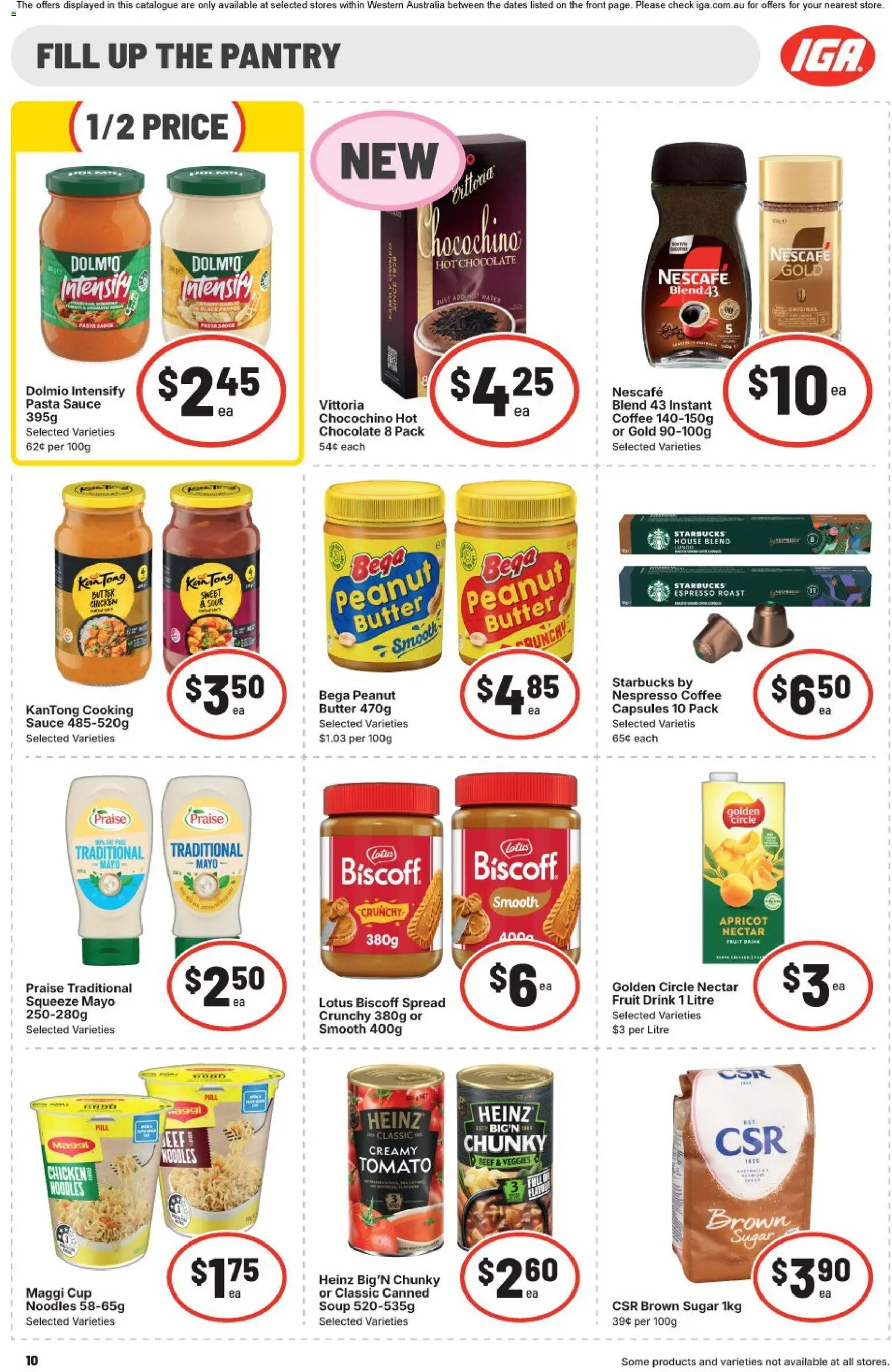 IGA catalogue - valid from 15/07/2026 | Page: 11 | Products: Butter, Coffee, Beef, Sugar