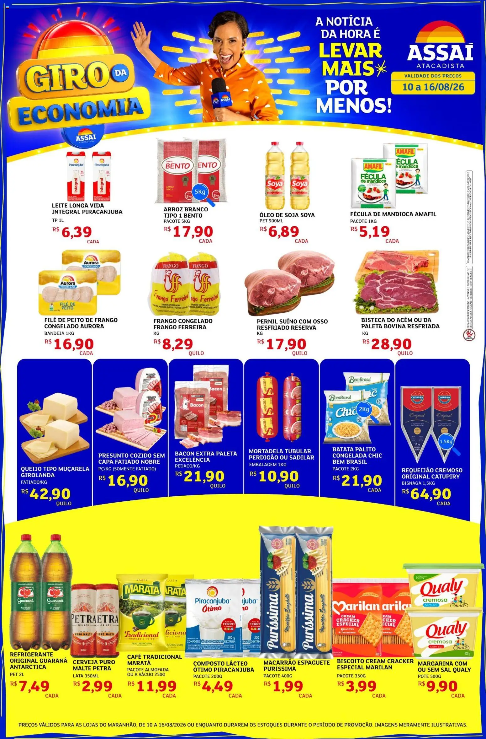 Assaí Atacadista Folheto - válido de 10/08/2026 | Página: 1