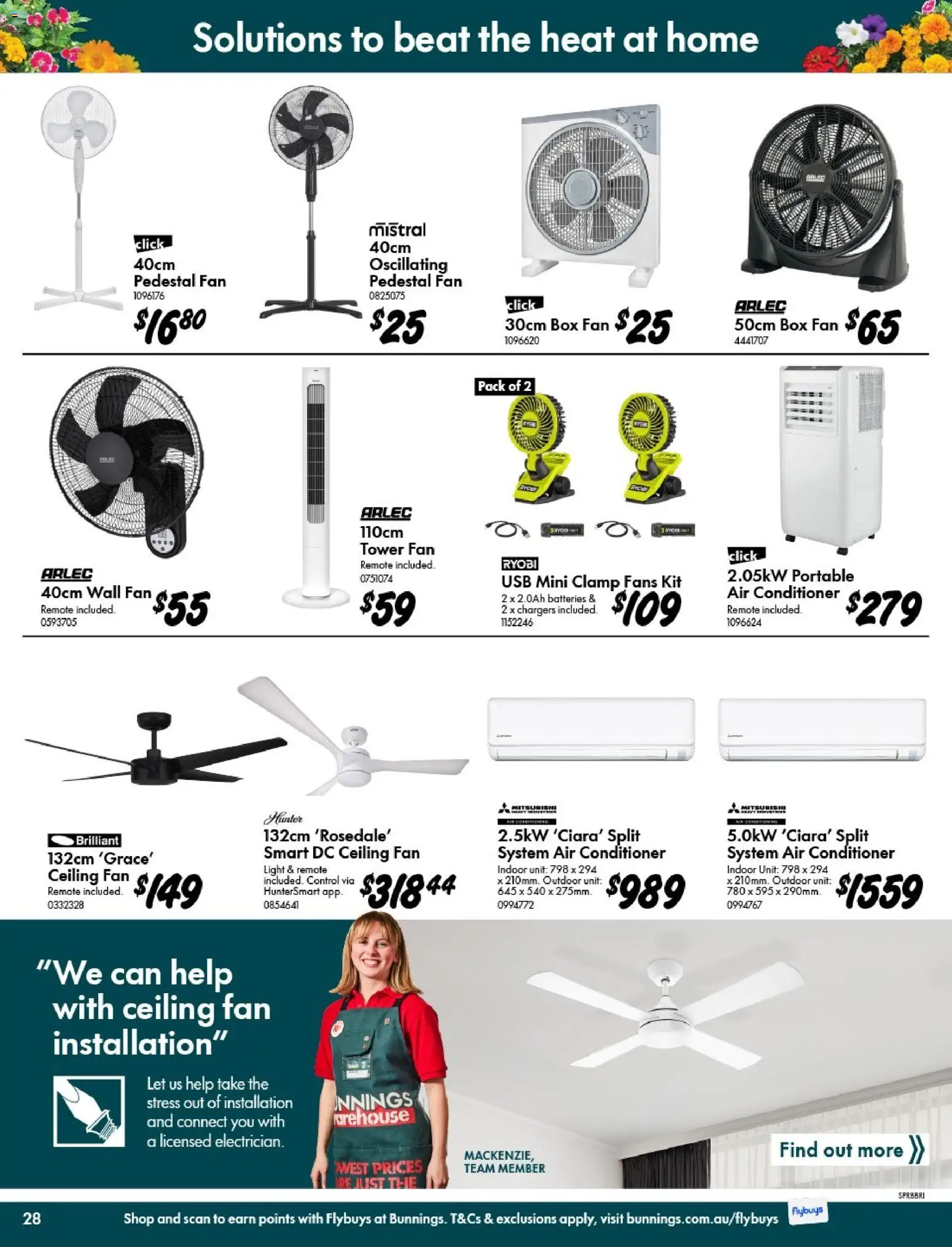 Bunnings Warehouse catalogue - valid from 09/09/2026 | Page: 28 | Products: Box, Light, Batteries, Usb