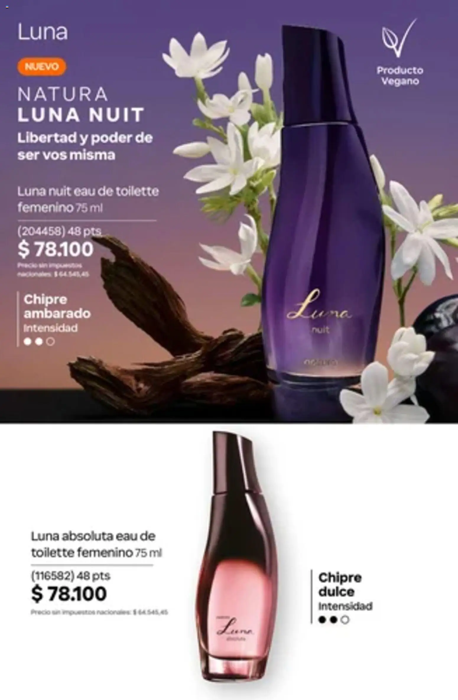 Catálogo Natura Ciclo 14 │ válido desde el 01/10/2026 | Página: 88 | Productos: Eau de toilette, Dulce