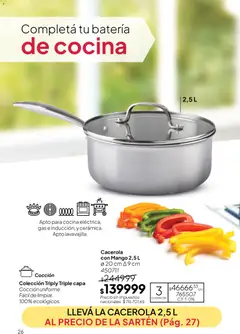Vista previa Tupperware Folleto válido desde el 01/09/2026 | Página: 27 | Productos: Cocina, Sartén, Batería, Mango