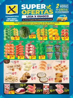 X Supermercados ofertas Osasco - Pré-Visualização do folheto da loja X Supermercados, válido de 26/08/2026