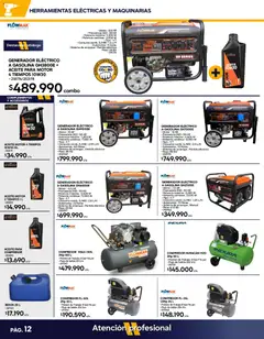 Construmart Ofertas válido desde el 30.07.2026 | Página: 12 | Productos: Peso, Bidón, Aceite, Compresor
