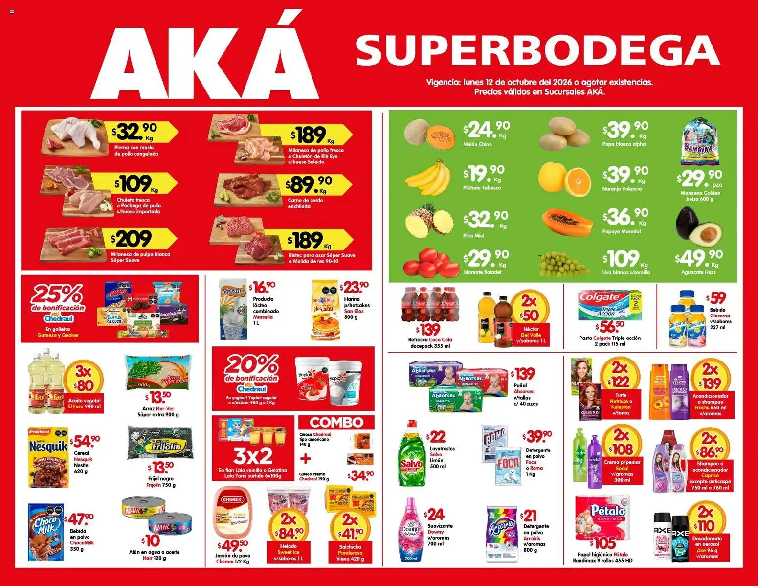 Nuevas ofertas de Arteli válidas en toda la República Mexicana desde el 12/10/2026. ¡Encuentra las mejores ofertas en Arteli folleto Aká Super Bodega! | Página: 1