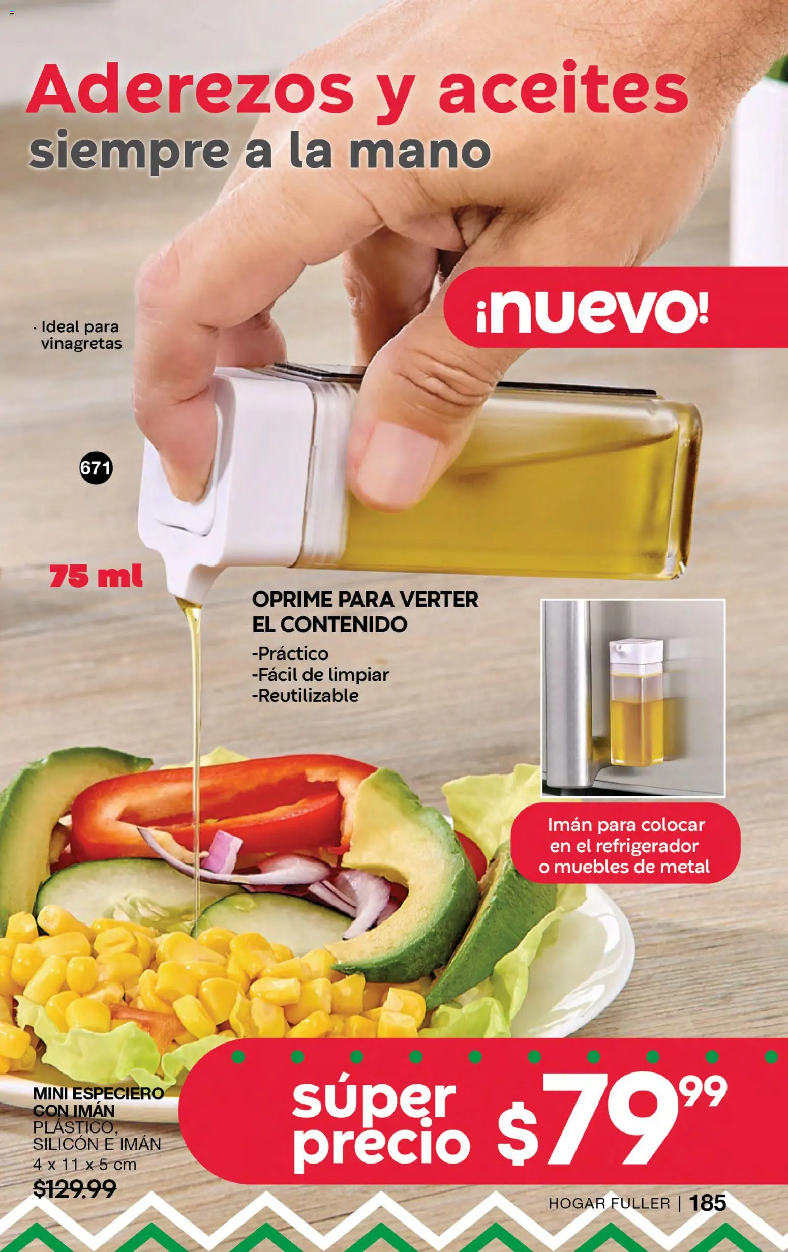Nuevas ofertas de Fuller válidas en toda la República Mexicana desde el 05/08/2026. ¡Encuentra las mejores ofertas en Fuller campaña 9 2026! | Página: 185 | Productos: Refrigerador, Imán