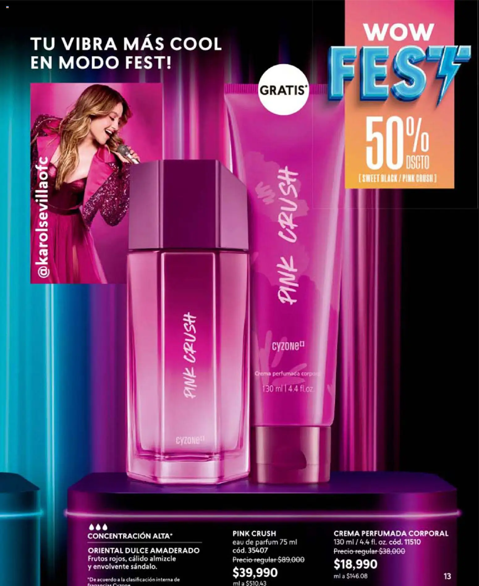 CyZone revista - valida desde el 19.05.2026 | Página: 13 | Productos: Crema