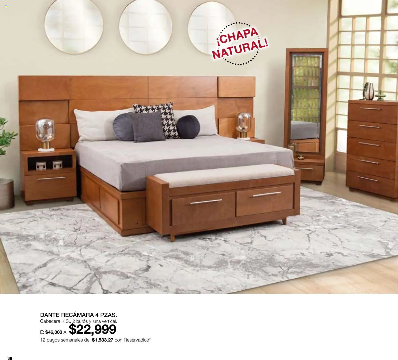 Nuevas ofertas de Muebles Dico válidas en toda la República Mexicana desde el 07.05.2026. ¡Encuentra las mejores ofertas en Muebles Dico catálogo Medio año, medio! | Página: 38