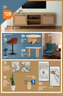 Preview of Canac weekly flyer from shop Canac valid from Oct 1, 2026 | Page: 16 | Products: Table, Cabinet, Candles, Coffee