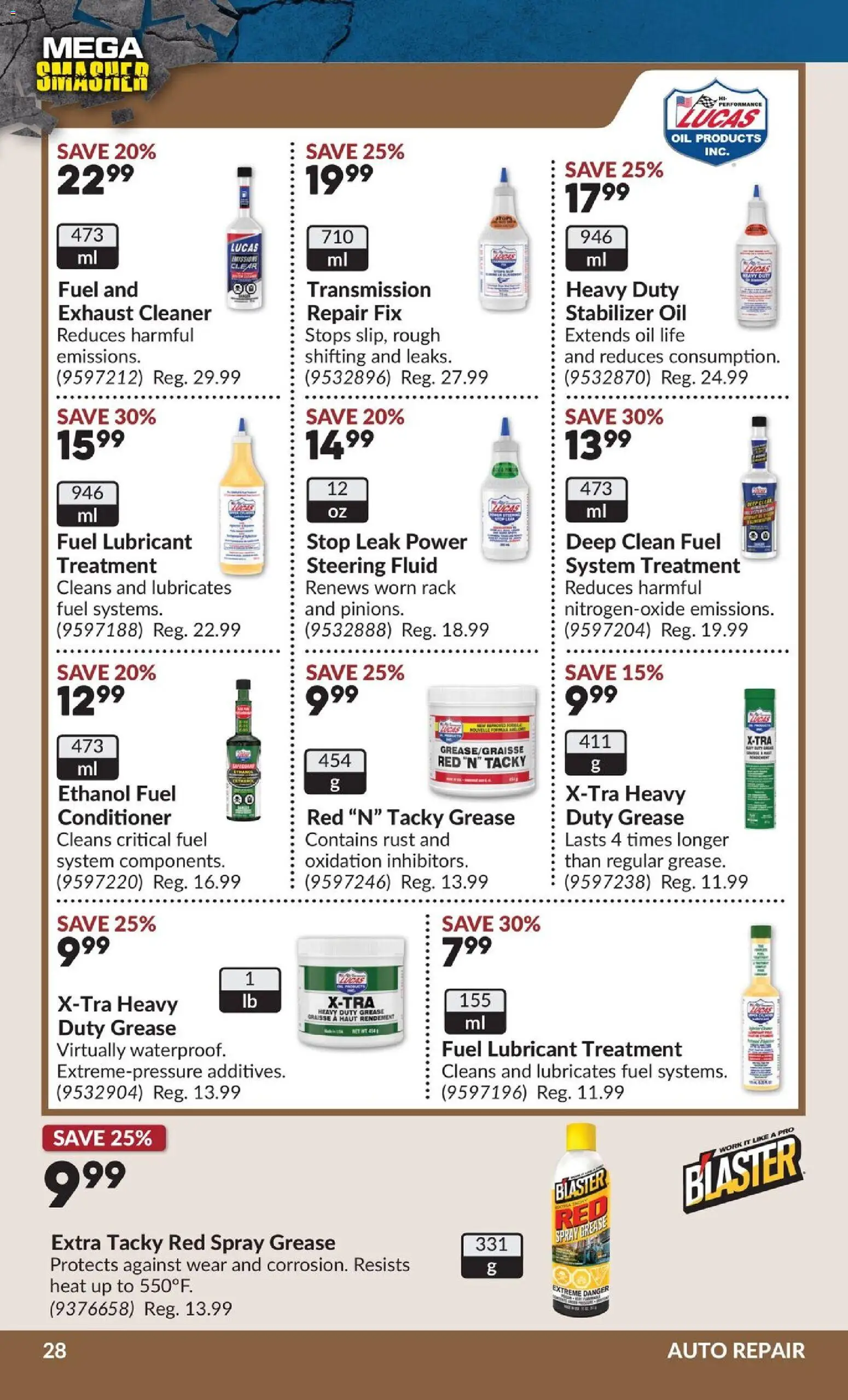 Princess Auto flyer valid from Sep 8, 2026 | Page: 31 | Products: Lubricant, Conditioner, Oil
