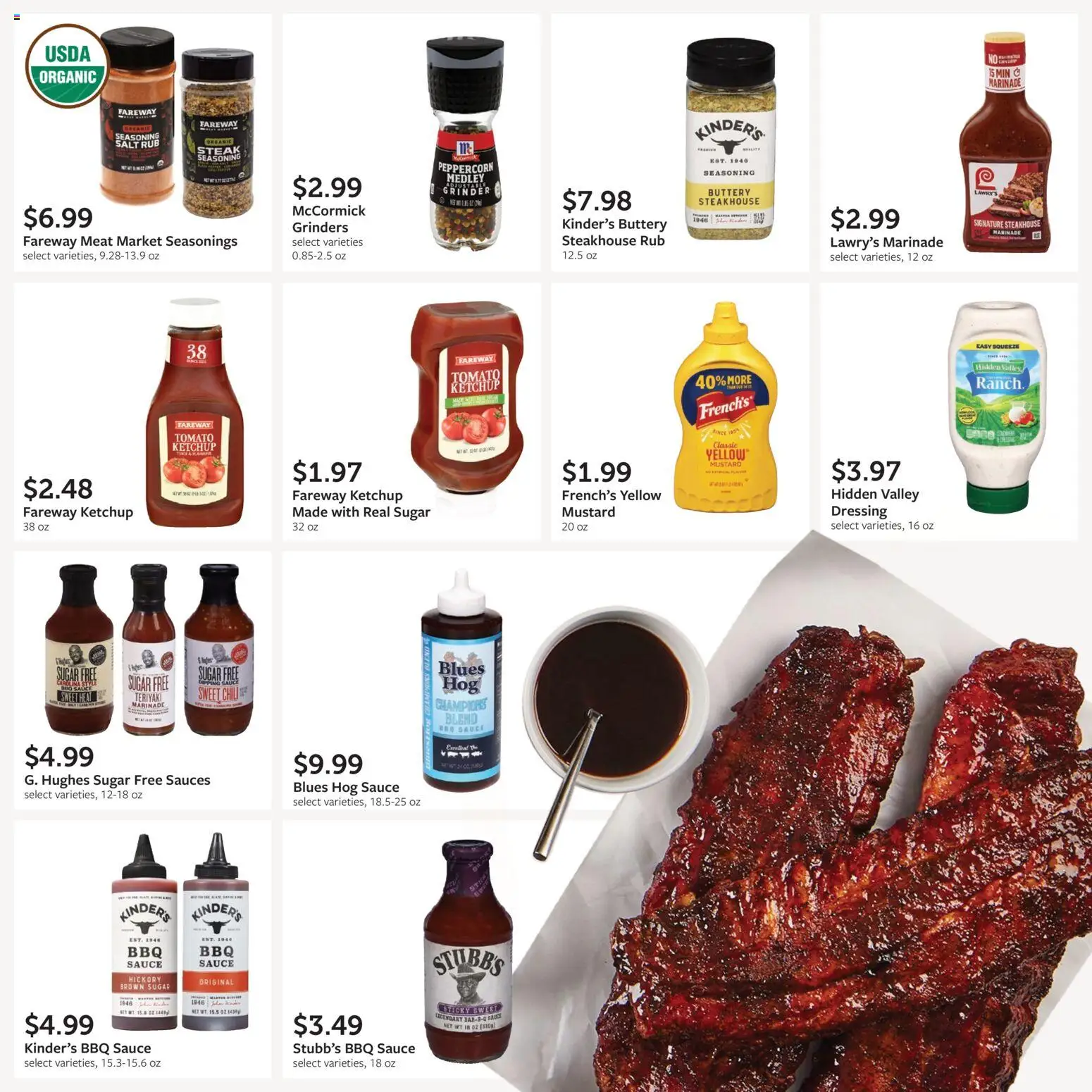 Fareway Monthly Ad - valid from 06/29/2026 | Page: 11 | Products: Ketchup, Sauce, Salt, Sugar