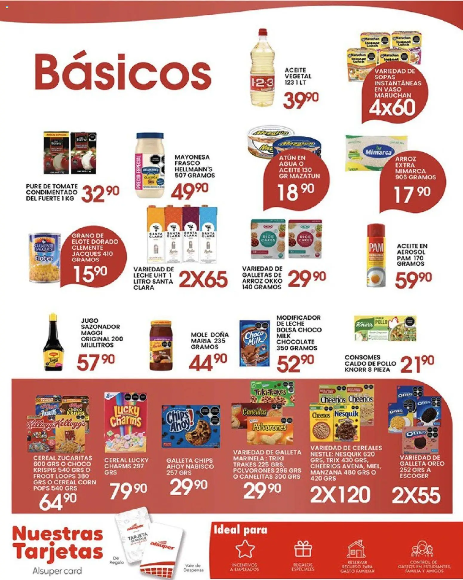 Nuevas ofertas de Alsuper válidas en toda la República Mexicana desde el 19.05.2026. ¡Encuentra las mejores ofertas en Alsuper folleto Casas Grandes! | Página: 6 | Productos: Mayonesa, Leche, Aceite, Arroz