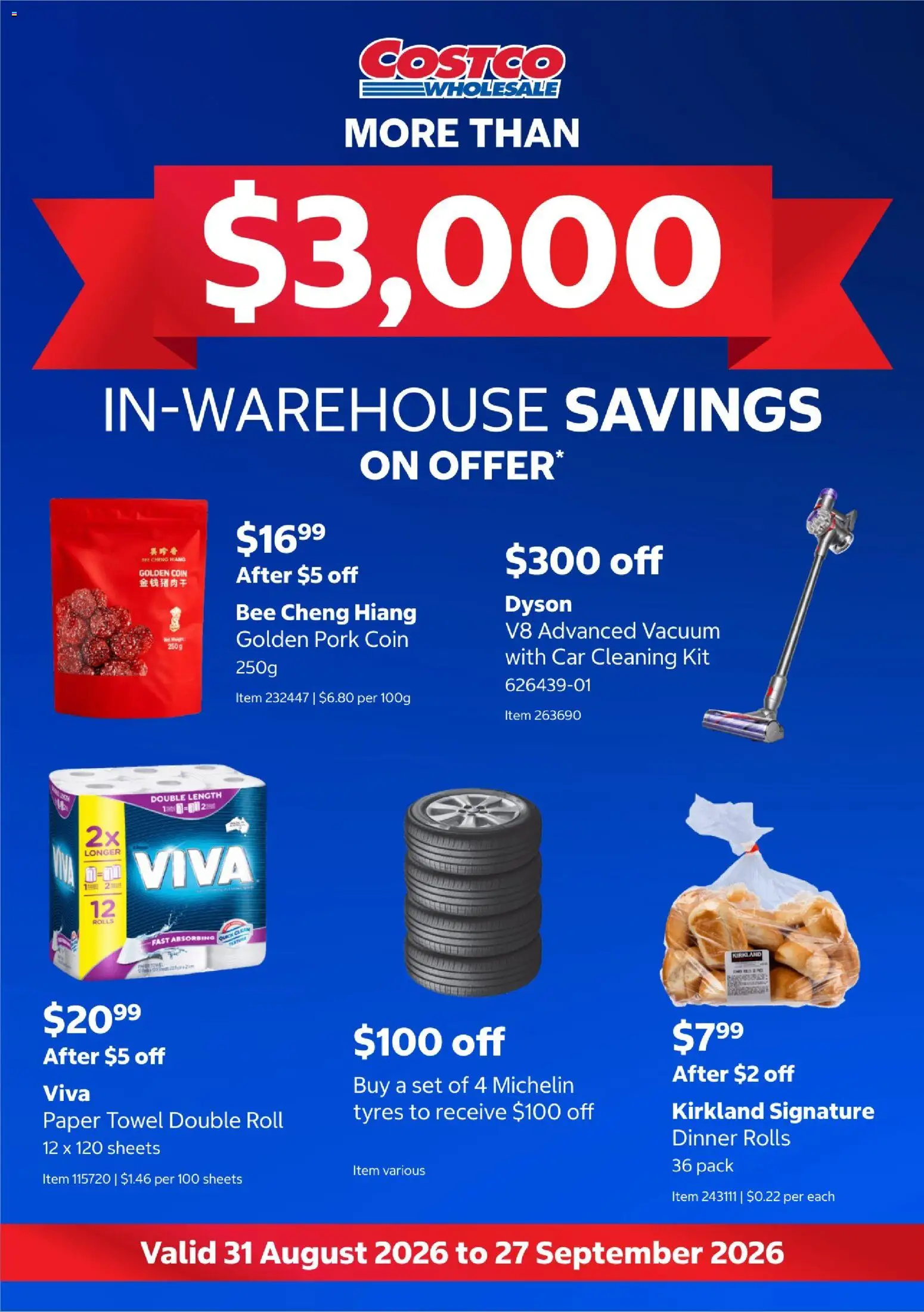 Costco catalogue - valid from 31/08/2026 | Page: 1 | Products: Pork
