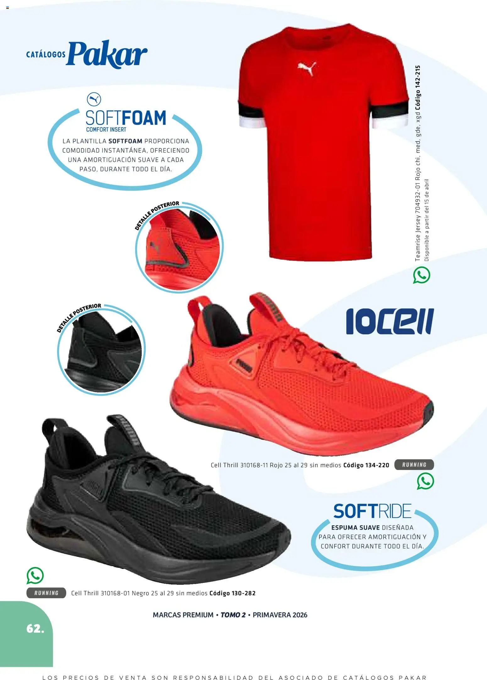 Nuevas ofertas de SC Pakar válidas en toda la República Mexicana desde el 27/02/2026. ¡Encuentra las mejores ofertas en SC Pakar catálogo Premium Men Tomo 2! | Página: 62