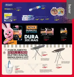 Bistek Supermercados ofertas Quinzenal - Pré-Visualização do folheto da loja Bistek Supermercados, válido de 26/08/2026 | Página: 15 | Produtos: filme de PVC, Varal de chão, Microondas, Tábua