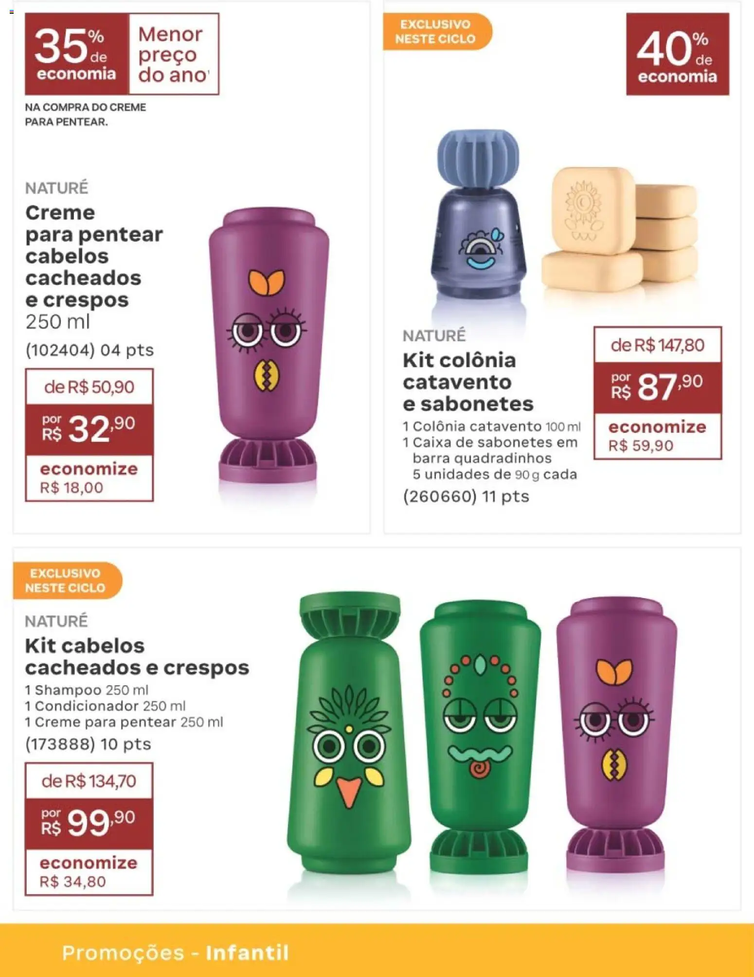 Natura Folheto - válido de 10/08/2026 | Página: 230 | Produtos: Condicionador, Caixa, Creme, Creme para pentear