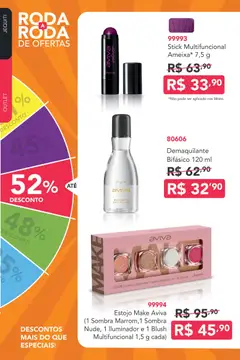 Jequiti - Revista 13/2026 - Pré-Visualização do folheto da loja Jequiti, válido de 17/09/2026 | Página: 53 | Produtos: Blush, Multifuncional, Demaquilante, Iluminador