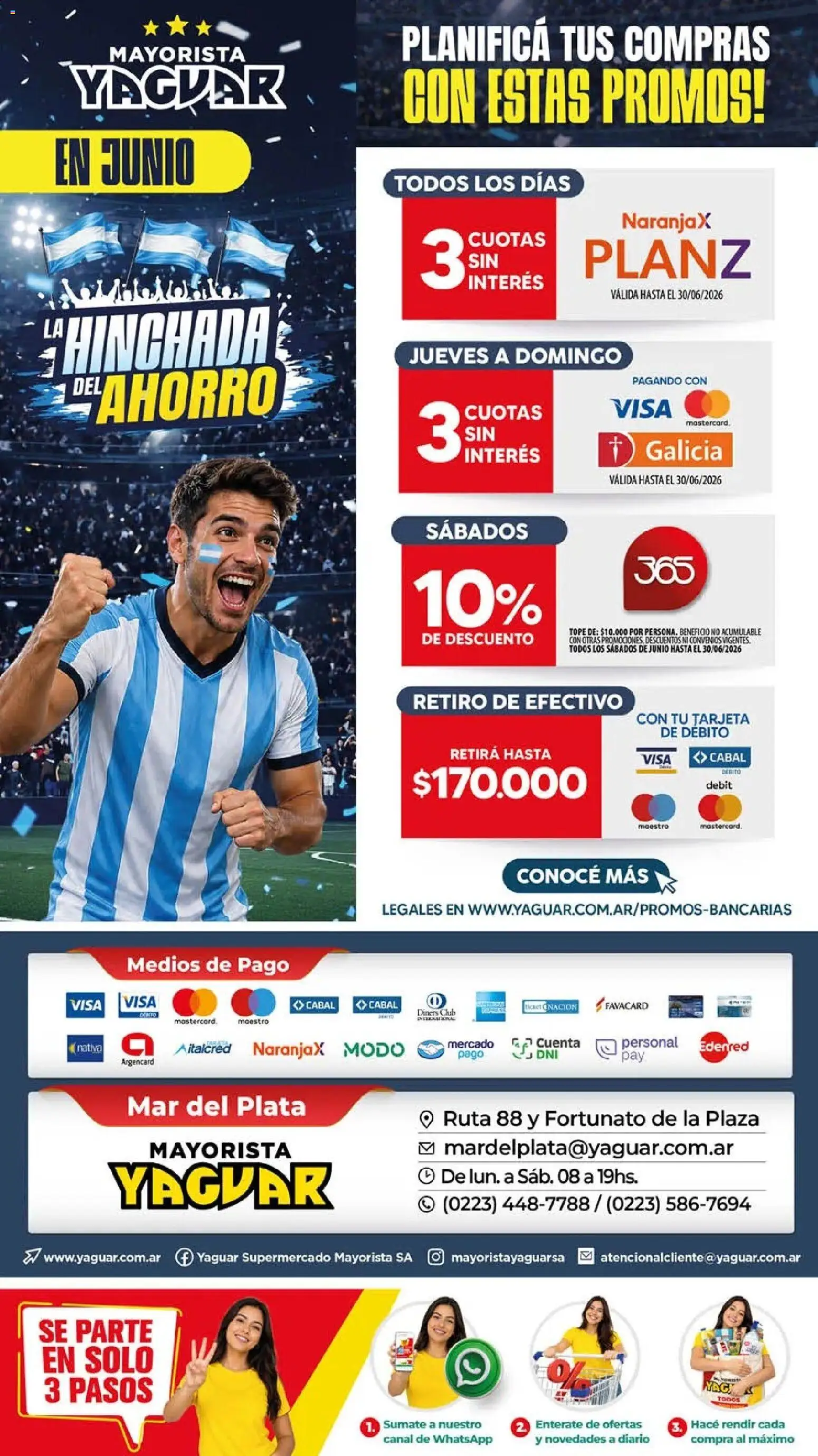 Yaguar - Oferta Semanal Mar del Plata │ válido desde el 08.06.2026 | Página: 18