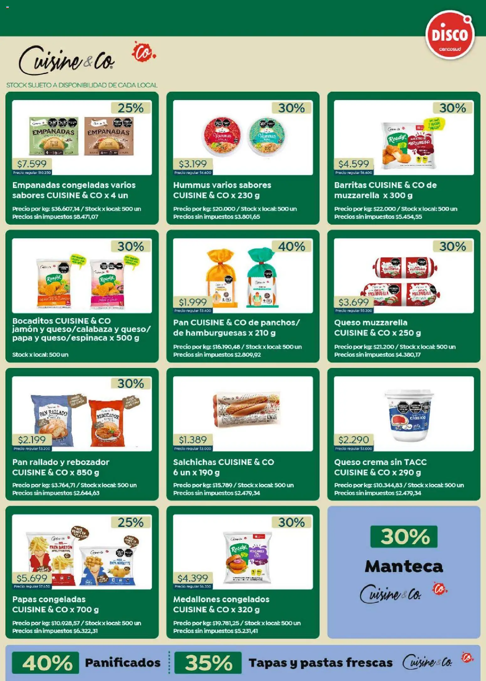 Disco - FOLLETO ESPECIAL MARCAS PROPIAS │ válido desde el 28/10/2026 | Página: 4