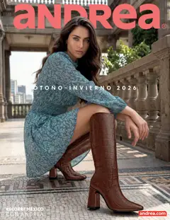 Vista previa de Andrea catálogo Otoño Invierno, nuevo folleto de la tienda, válido en México a partir del 23/08/2026