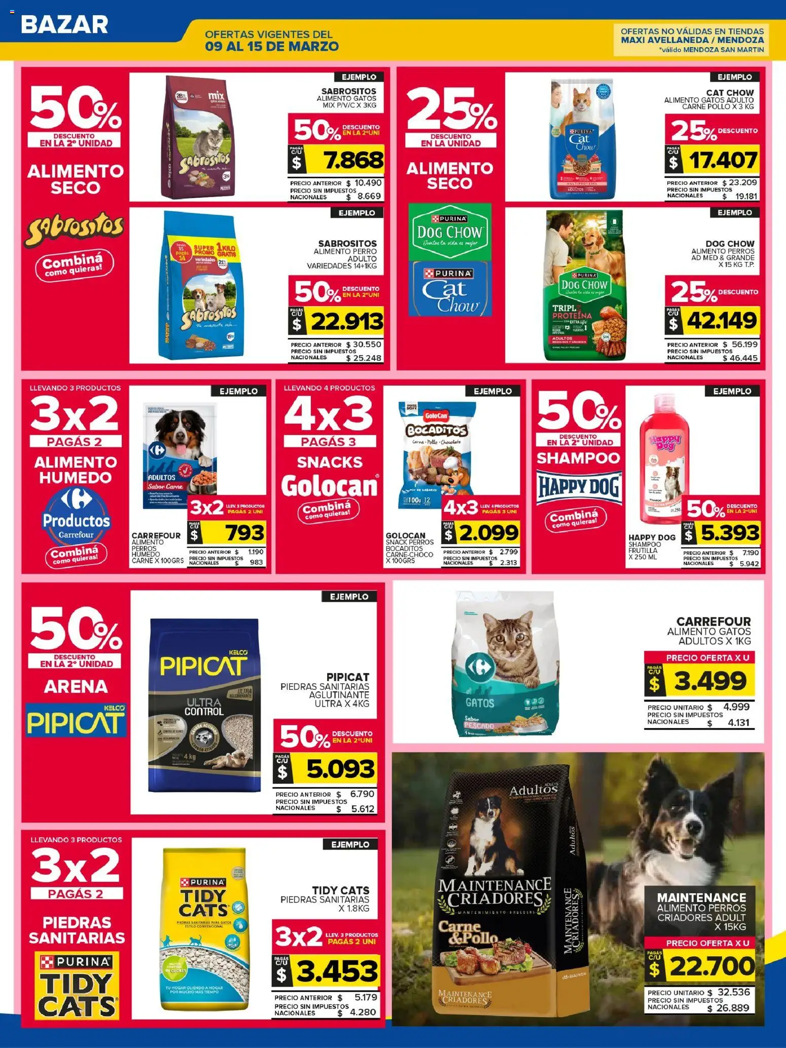 Carrefour Maxi catálogo │ válido desde el 09.03.2026 | Página: 22 | Productos: Pollo, Frutilla, Pescado, Shampoo