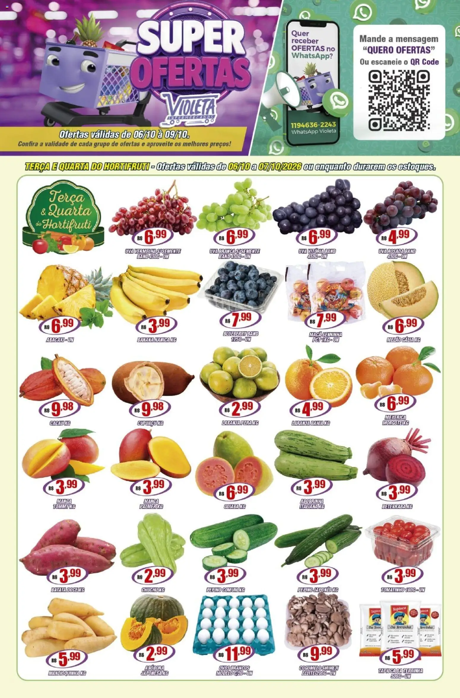 Violeta Supermercados Folheto - válido de 06/10/2026 | Página: 1