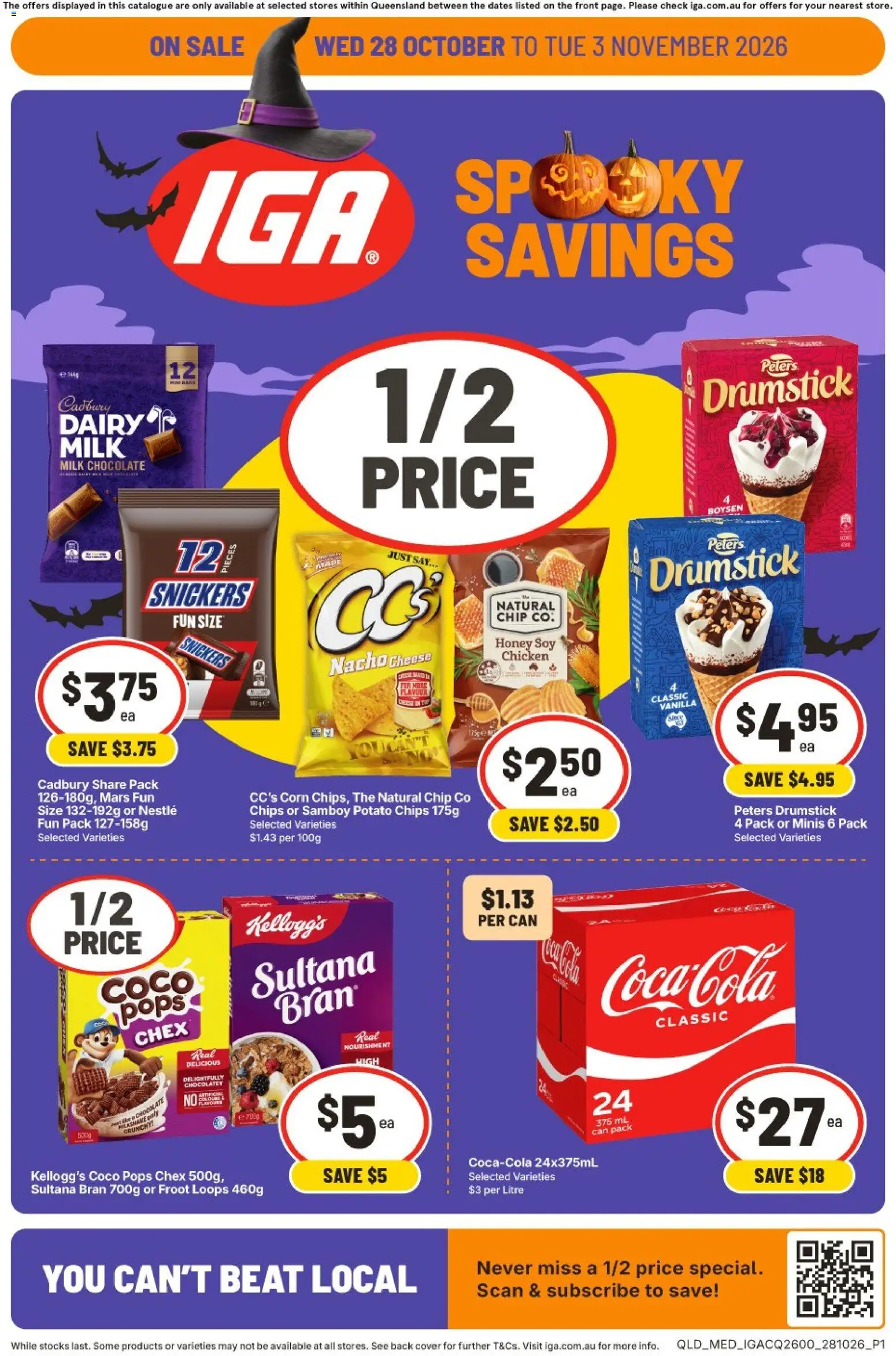 IGA catalogue - valid from 28/10/2026 | Page: 1