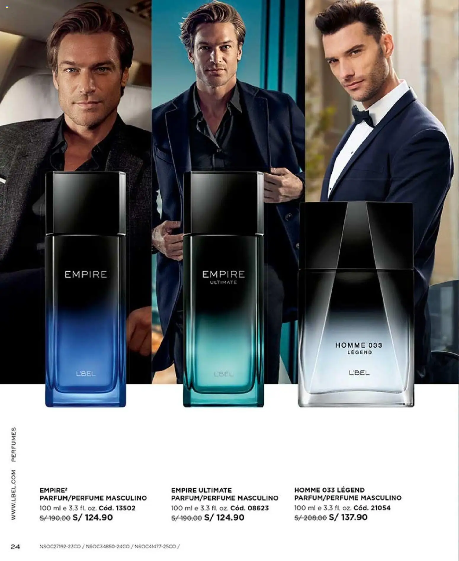 Catálogo L'Bel válido desde 22/08/2026 | Página: 24 | Productos: Perfumes