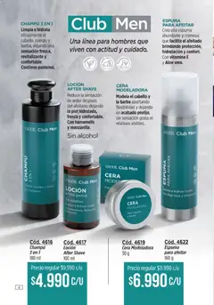 Vista previa Amodil - Campaña 8 válido desde el 08.04.2026 | Página: 4 | Productos: Champú, Loción, Espuma, Cera