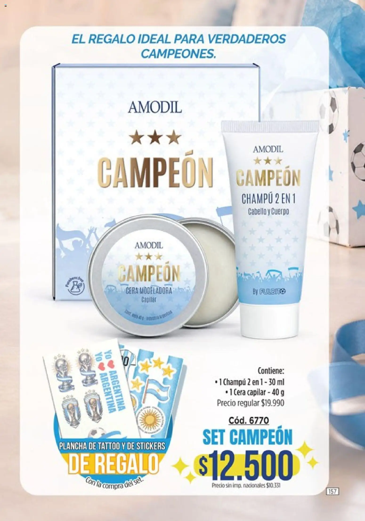 Catálogo Amodil Campaña 18 │ válido desde el 02/11/2026 | Página: 157
